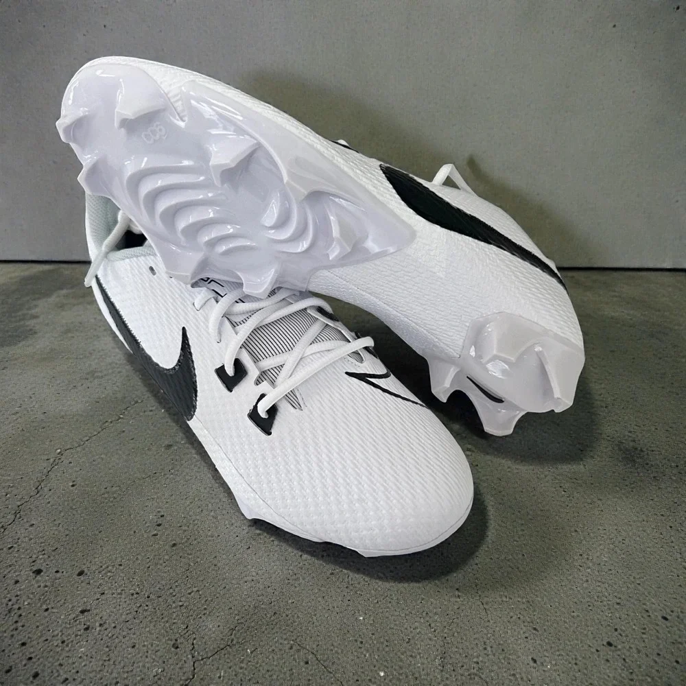 Nike Vapor Edge Speed 360 2 TB Football Cleats Men's 14 White Black FN7764-100